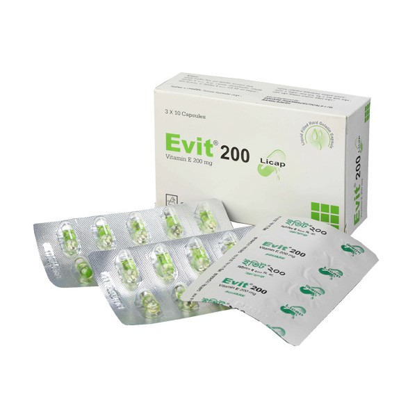 EVIT 200mg  Licap